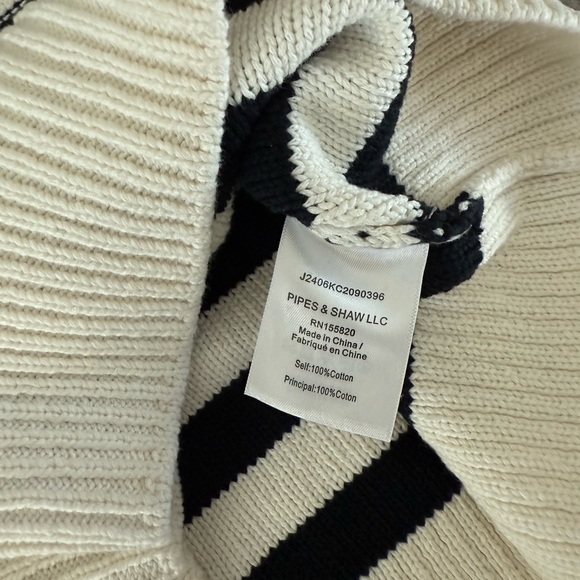 VERONICA BEARD Vera Striped Sleeveless Sweater - Picture 9 of 13